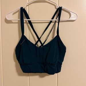Women's Strappy Bralette - Teal